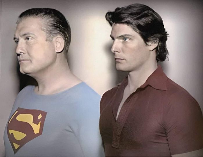 Classic - George Reeves and Christopher Reeve | Facebook