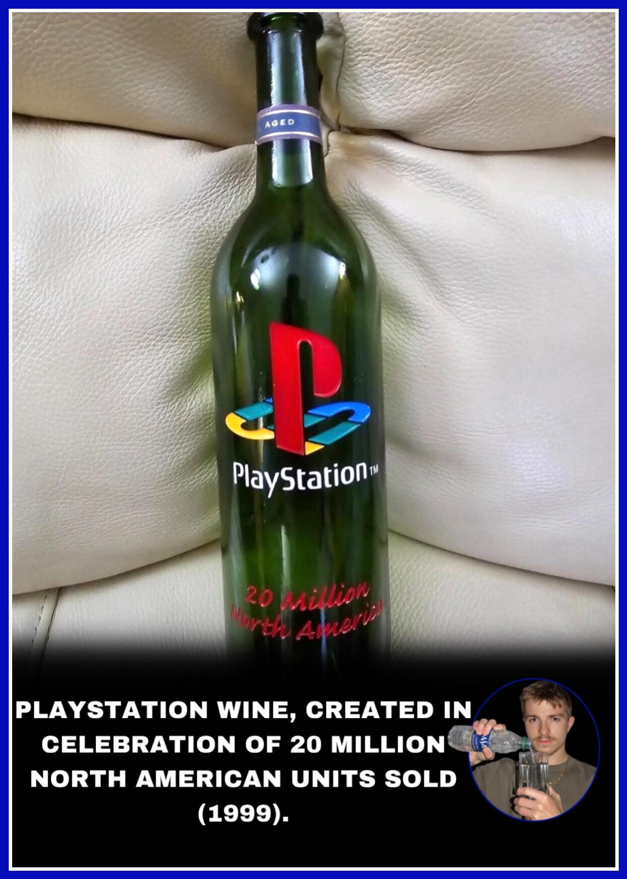 Playstation Trophy Glass Enjoy your next mid-game drinks break in