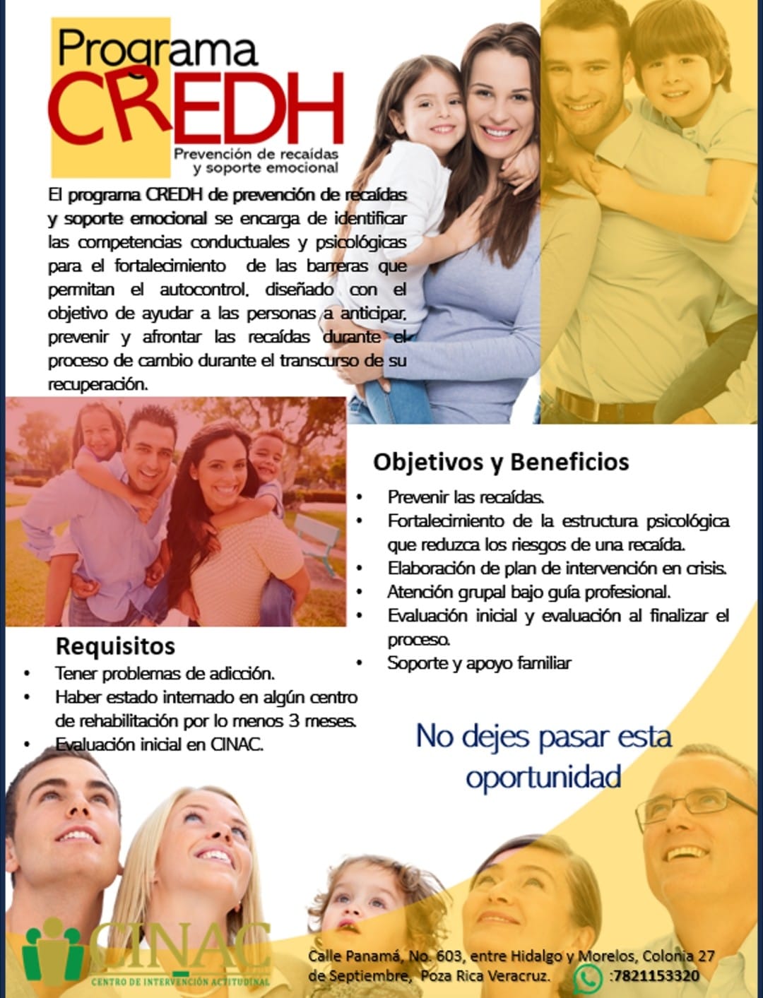 Ya contamos con... - CINAC Centro de Intervencion Actitudinal