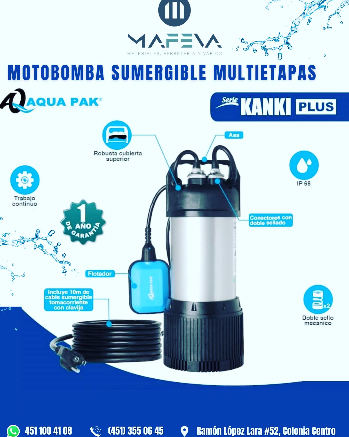 Mafeva SA de CV - 𝗕𝗼𝗺𝗯𝗮 𝘀𝘂𝗺𝗲𝗿𝗴𝗶𝗯𝗹𝗲 𝗺𝗮𝗿𝗰𝗮 𝗧𝗼𝗿𝗻𝗮𝗱𝗼 𝘀𝗲𝗿𝗶𝗲 𝗞𝗜𝗡... | Facebook