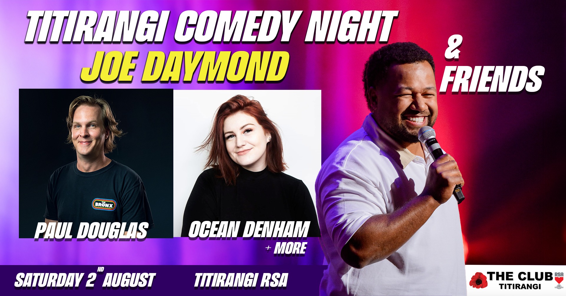 RSA Comedy Nights | Auckland