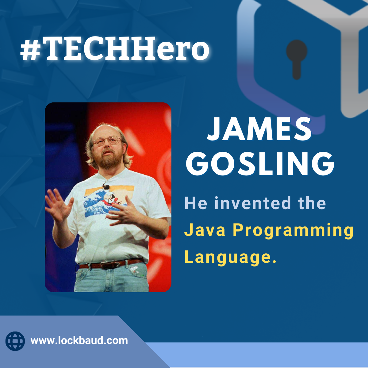 Lockbaud - 💻 Lockbaud #TechHero of the day... 💻 In 1991,... | Facebook