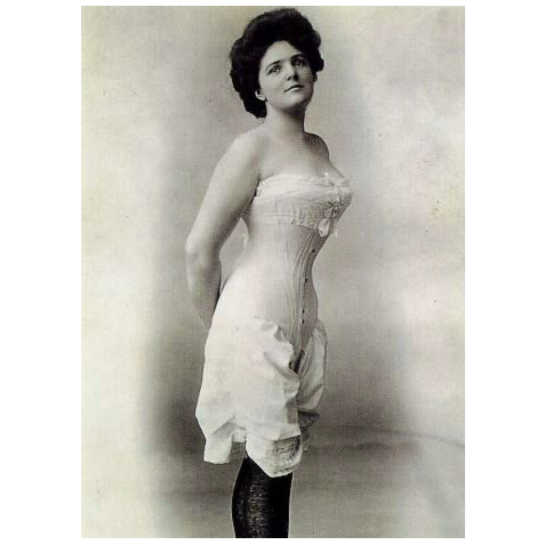 what did victorian ladies wear under their dresses Let's talk underwear! Women's underthings in the 19th century were well designed for heat like we're feeling today. Linen absorbs moisture without feeling wet and releases moisture quickly, so a linen chemise badge:100% Cotton