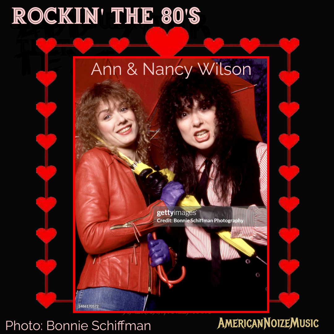 Heart band members Nancy and Ann Wilson in 1980