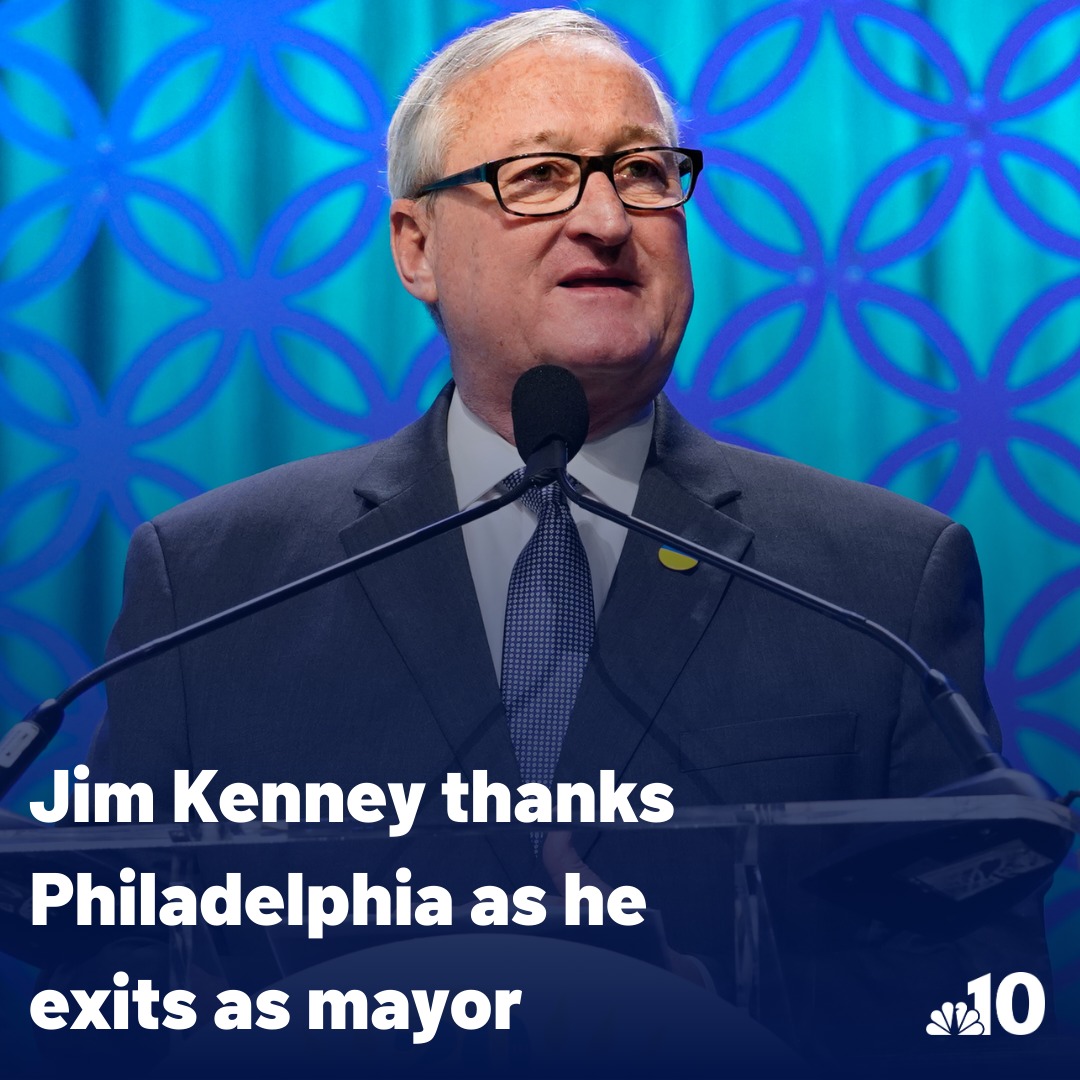 Jim Kenney ends his eight years... - NBC10 Philadelphia