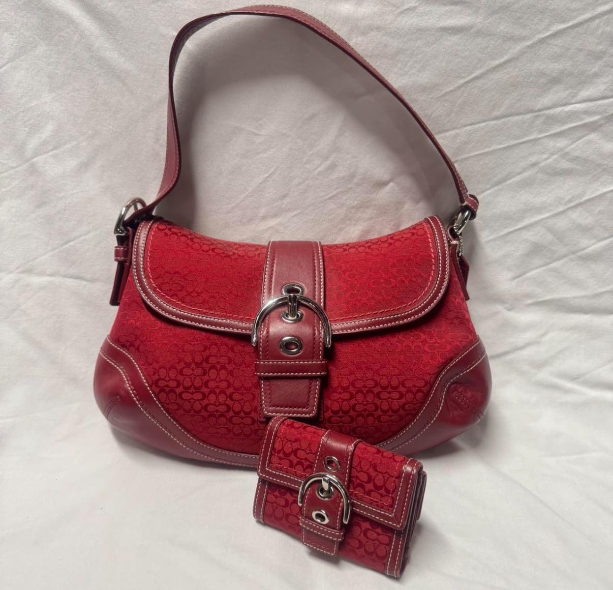 Is anyone selling the red suede Soho bag?