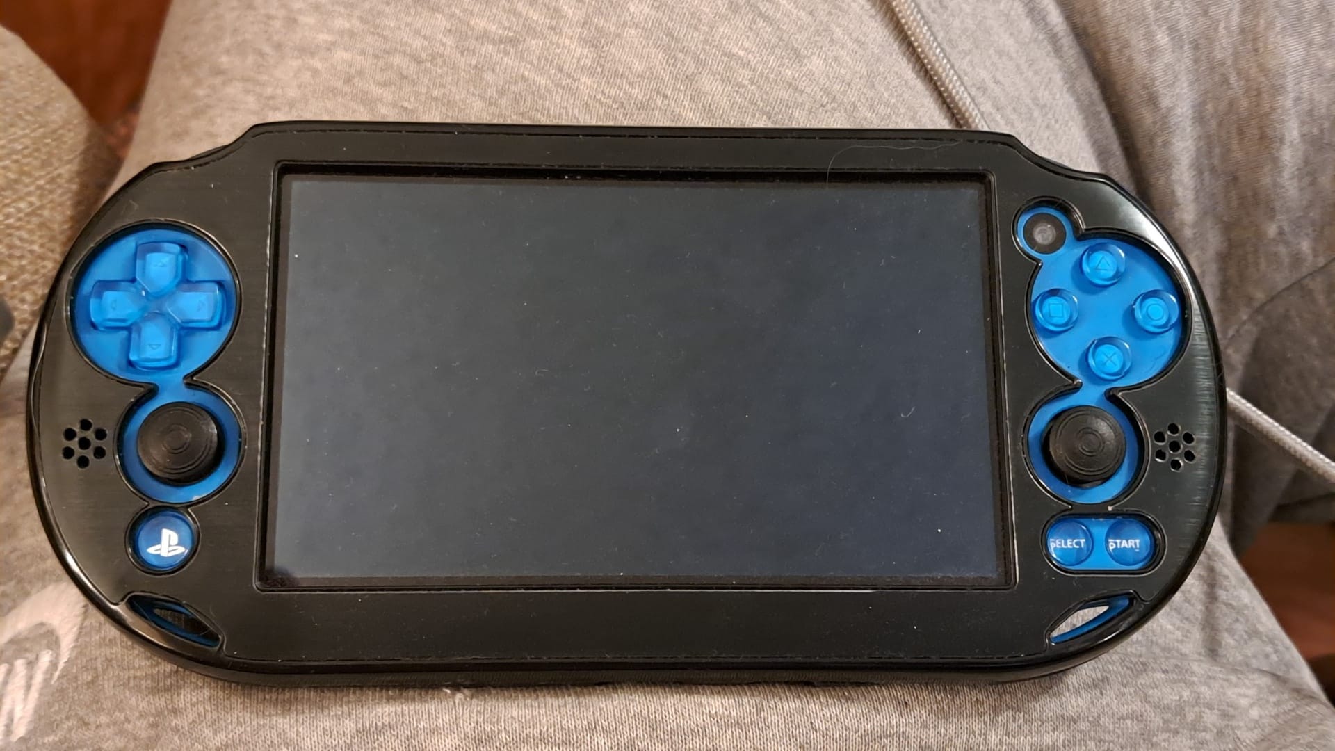 My psvita in its added armor. Psvita 2k jailbreak. Has several ps1