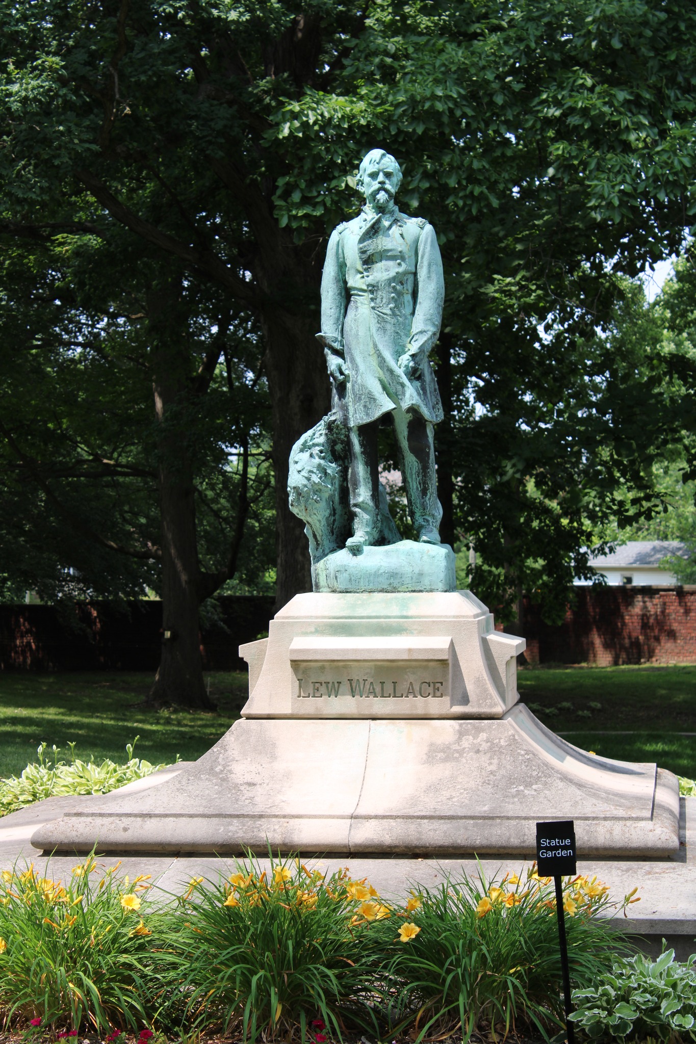 North - Statue of Major General Lew Wallace | Facebook