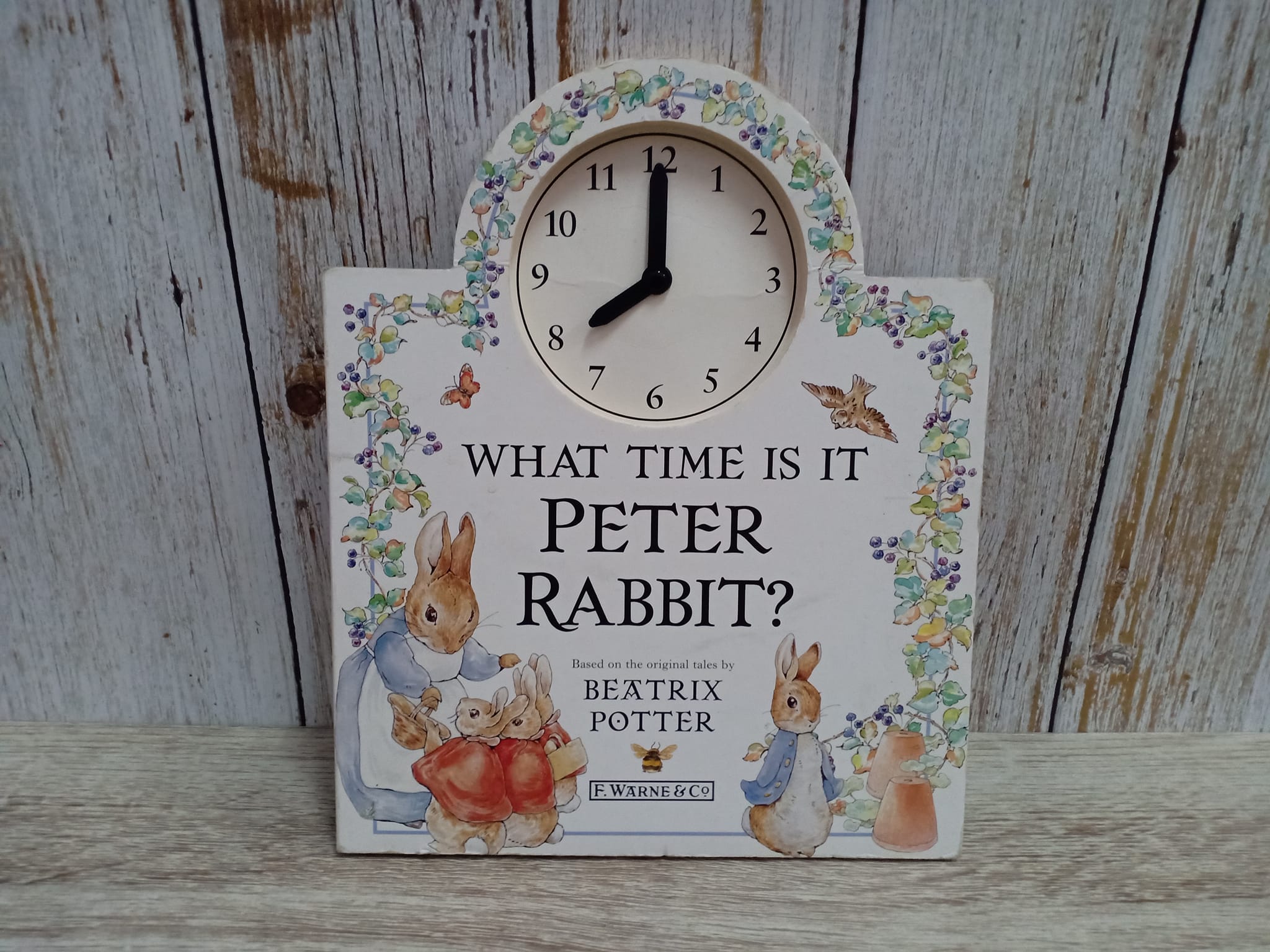 #หนังสือBoardbookมือสอง _ What Time is it Peter rabbit? _ ราคาเล่มละ ...