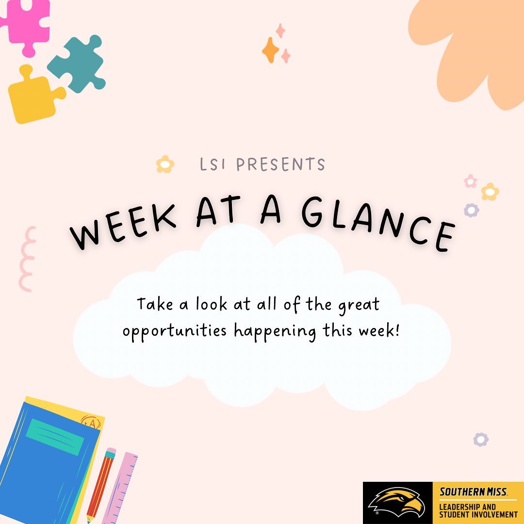 Happy Monday! One more week until Spring Break!😃 Here’s the Week at a ...