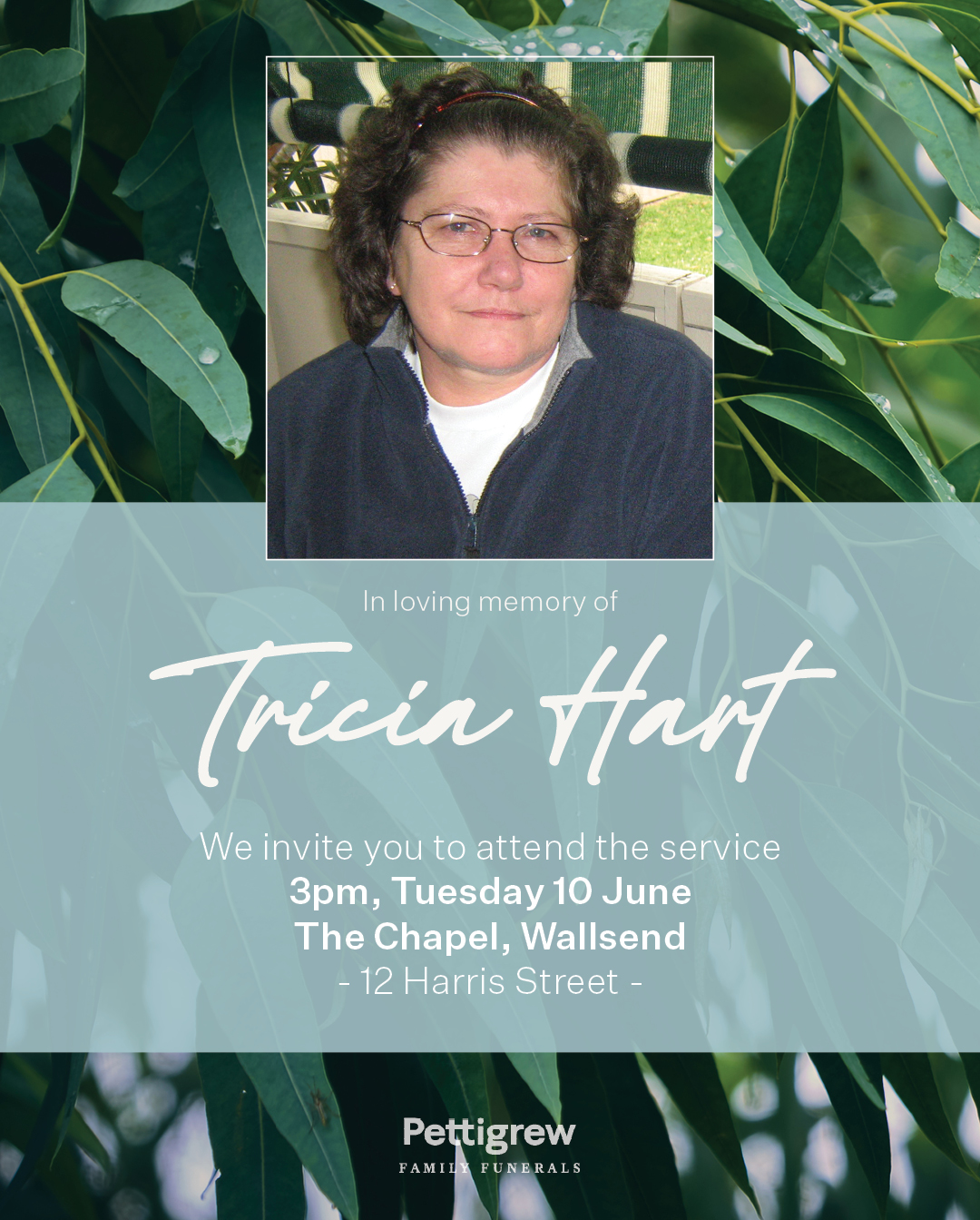Newcastle - In loving memory of Patricia 'Tricia' Hart. Family and ...