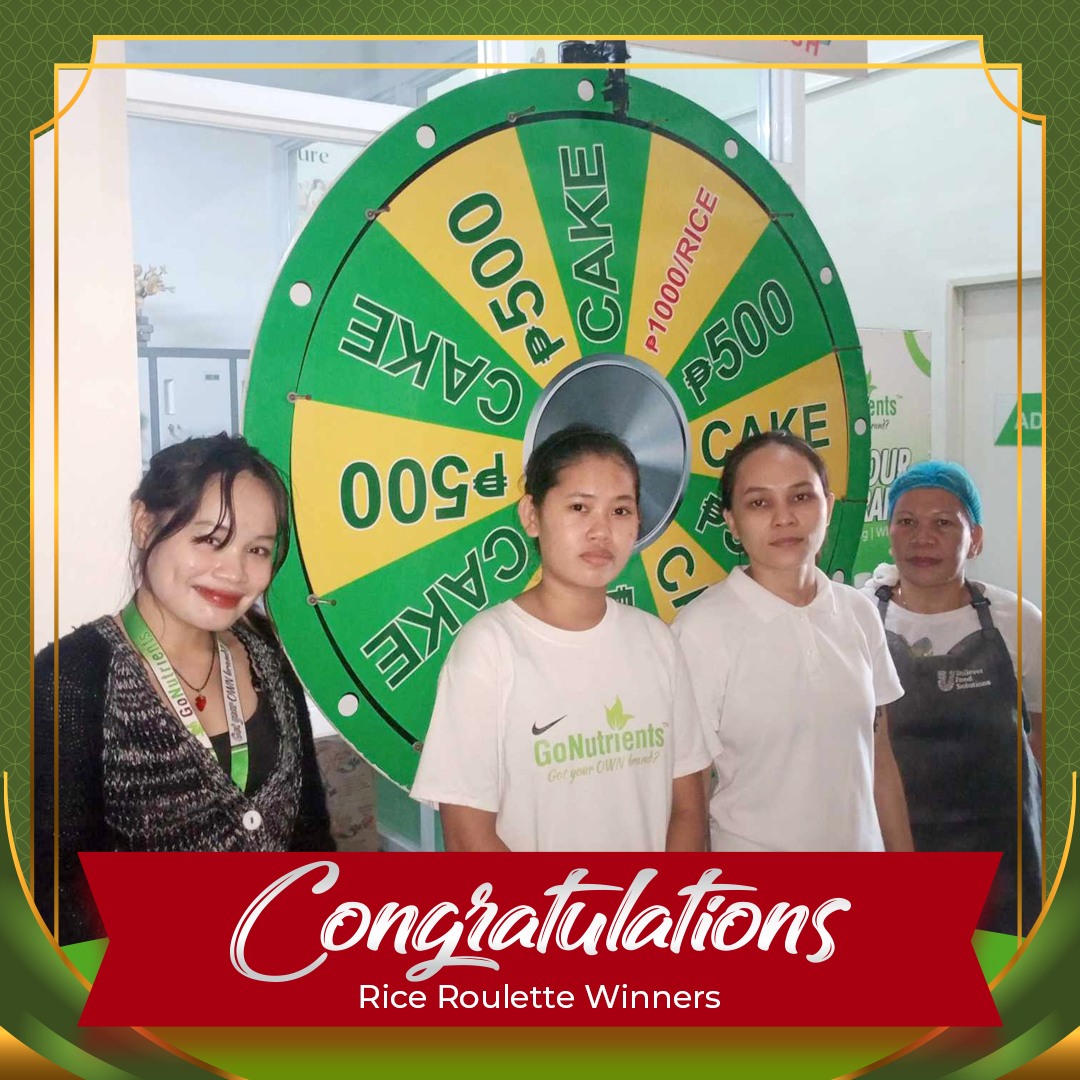 GoNutrients - Hooray and cheers to our five winners who are now proudly ...