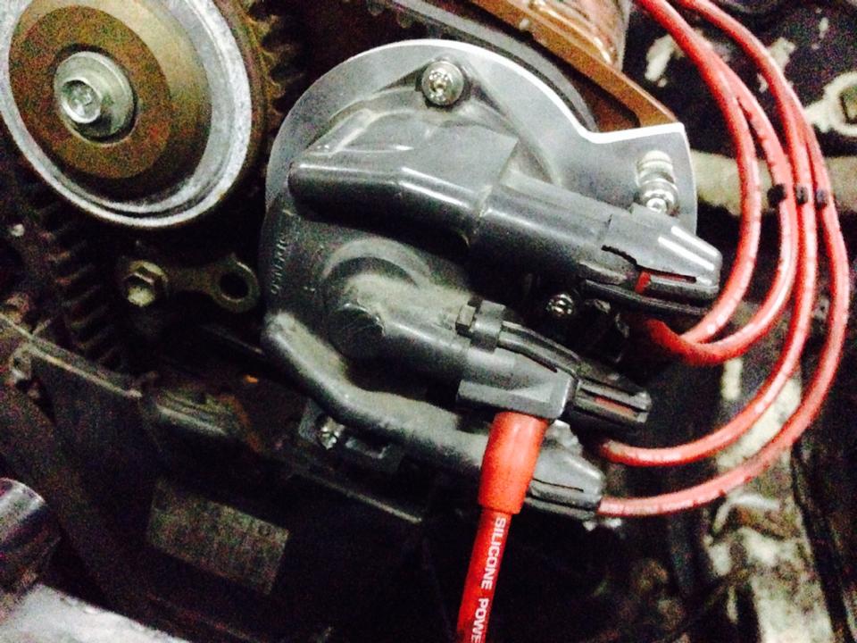 AJ Kent - 4age 20v front distributor relocation kit for...