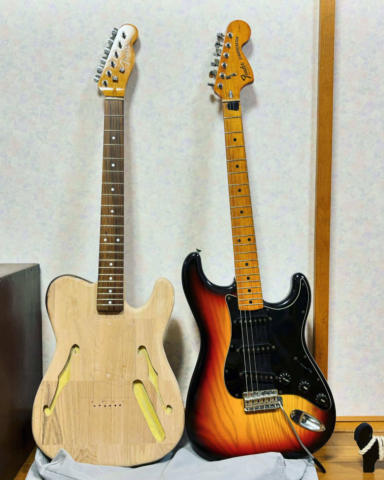 Building a custom Fender Telecaster model