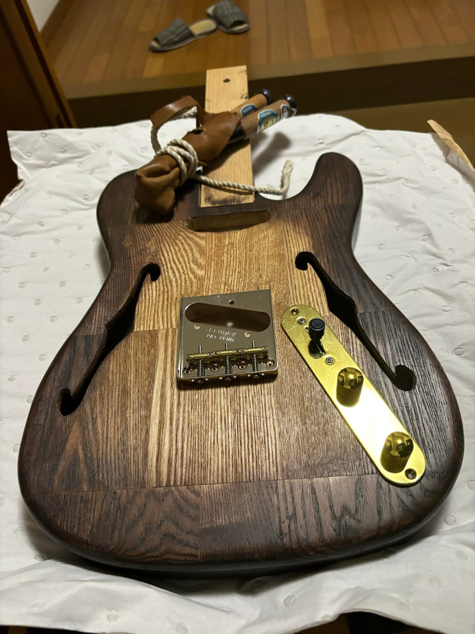 Building a custom Fender Telecaster model