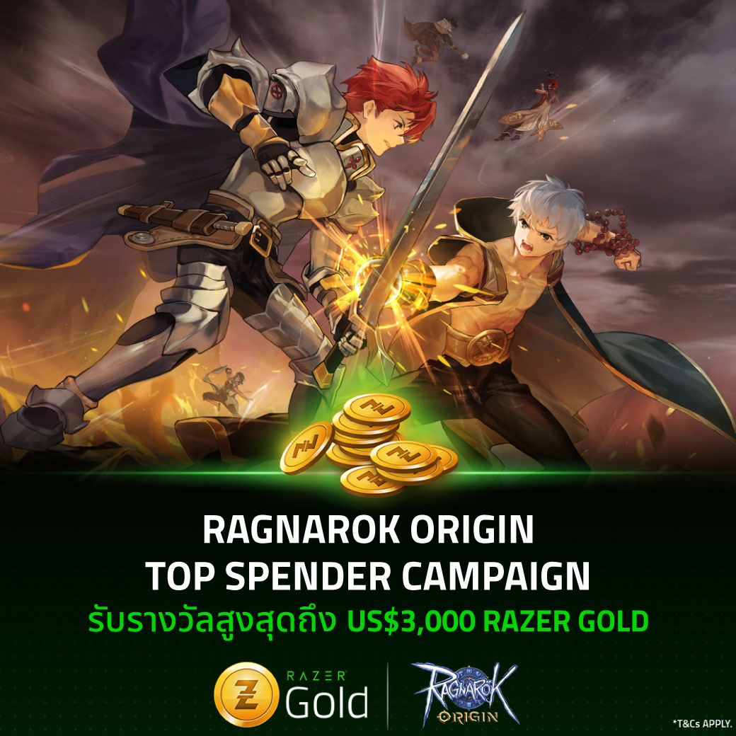 Razer Gold - Ragnarok Origin...