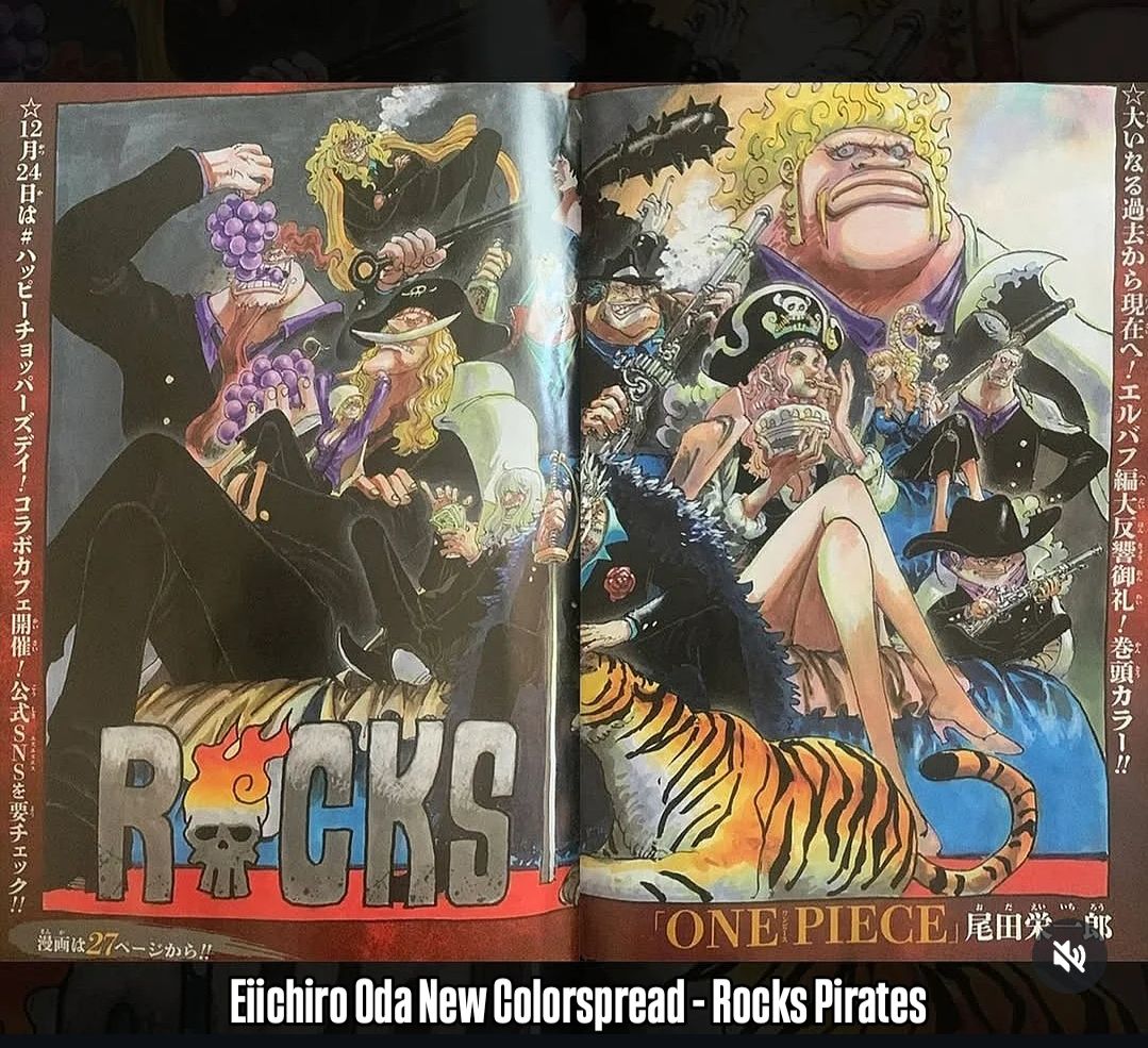 Imjen - The final One Piece color spread of 2025 features the strongest ...