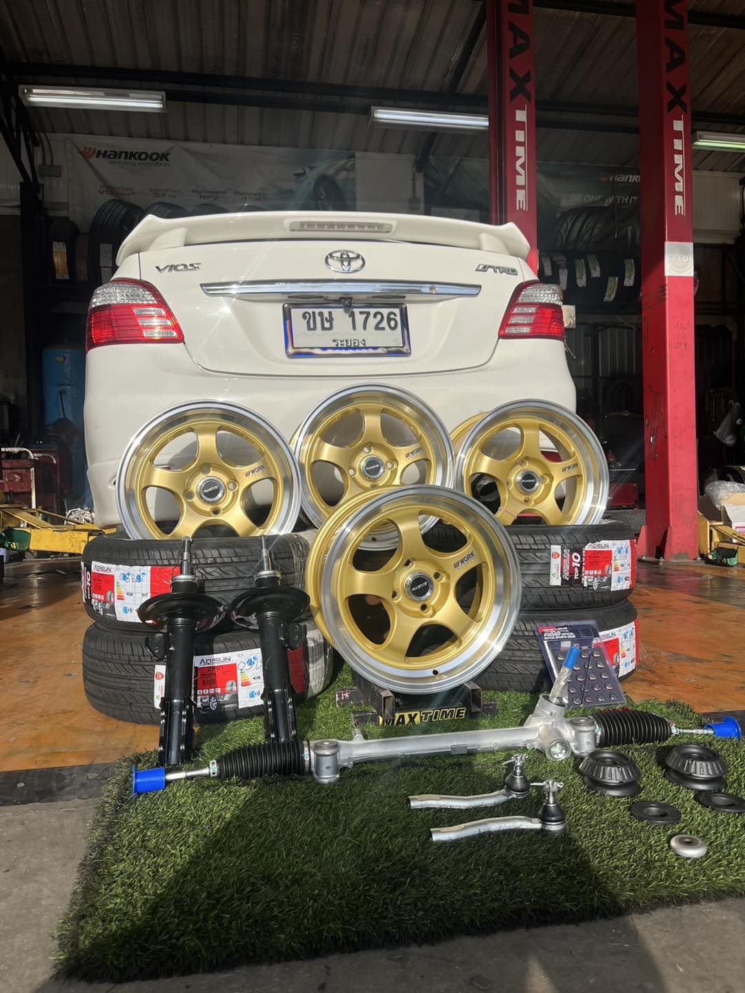 😊😊 Toyota vios จัดไปกับล้อ Weld... - MAXTIME หน้าบิ๊กซีระยอง | Facebook