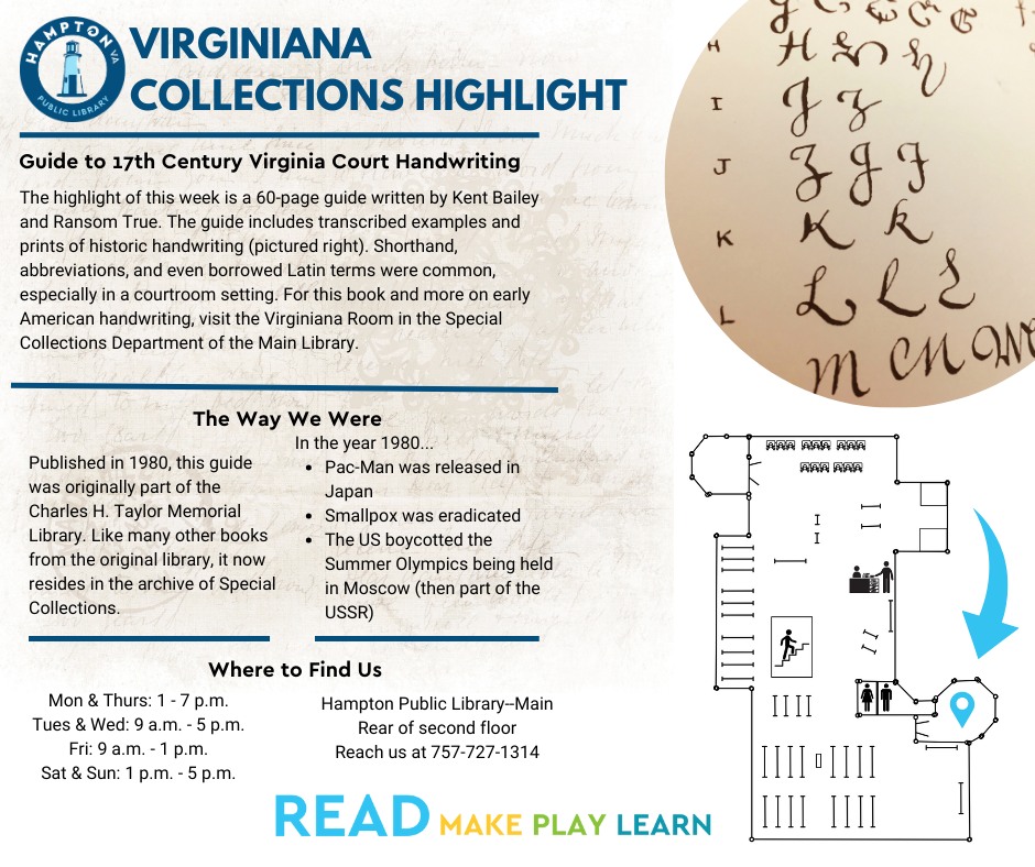 Hampton - Visit our Special Collections department on the second floor ...