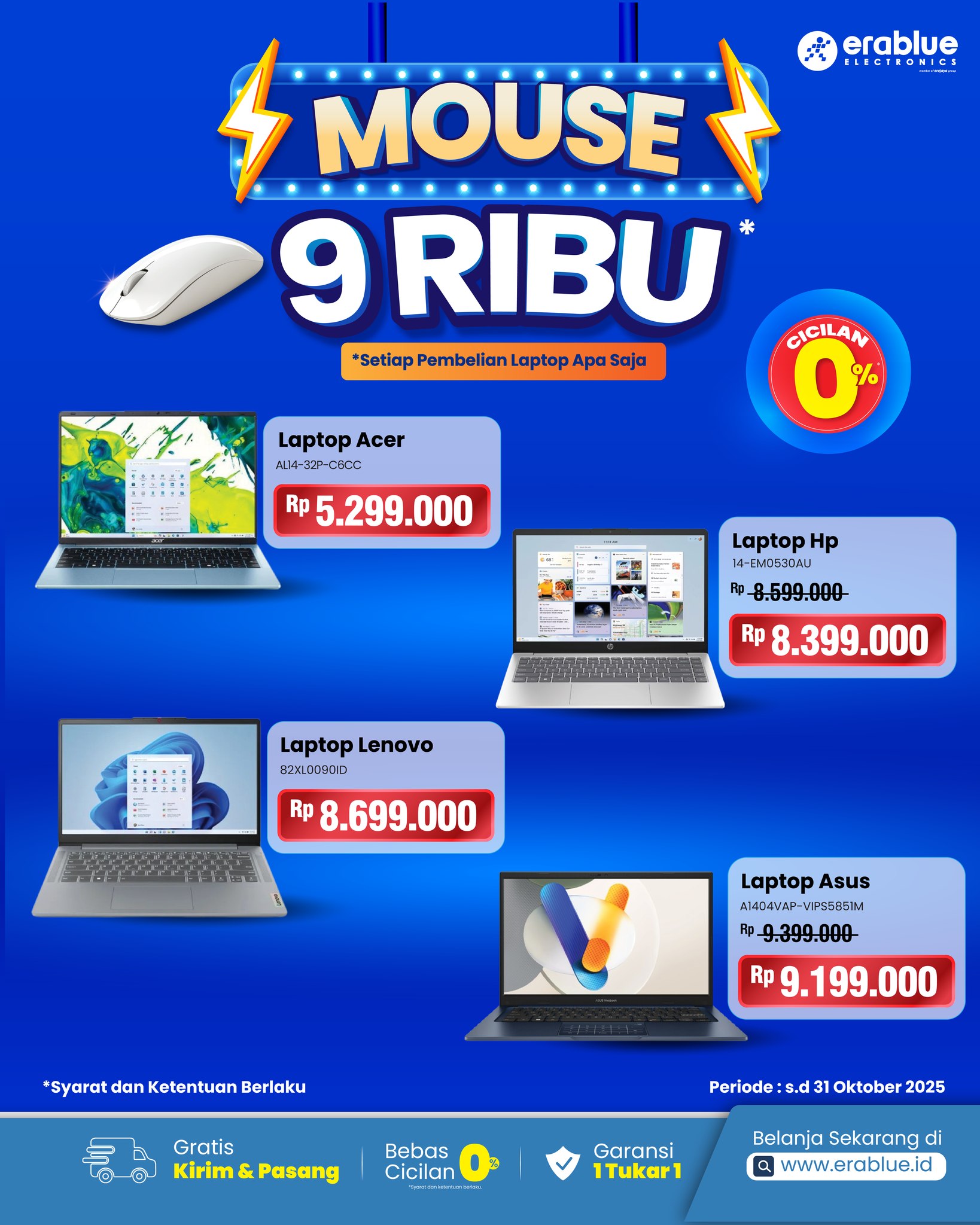 Erablue - Mau Laptop Baru Tapi Bingung Pilih yang Mana? Cek Rekomendasi ...