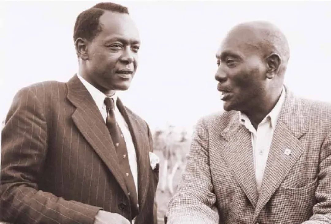 In - Charles Mugane Njonjo with his father, Senior Chief Josiah Njonjo ...