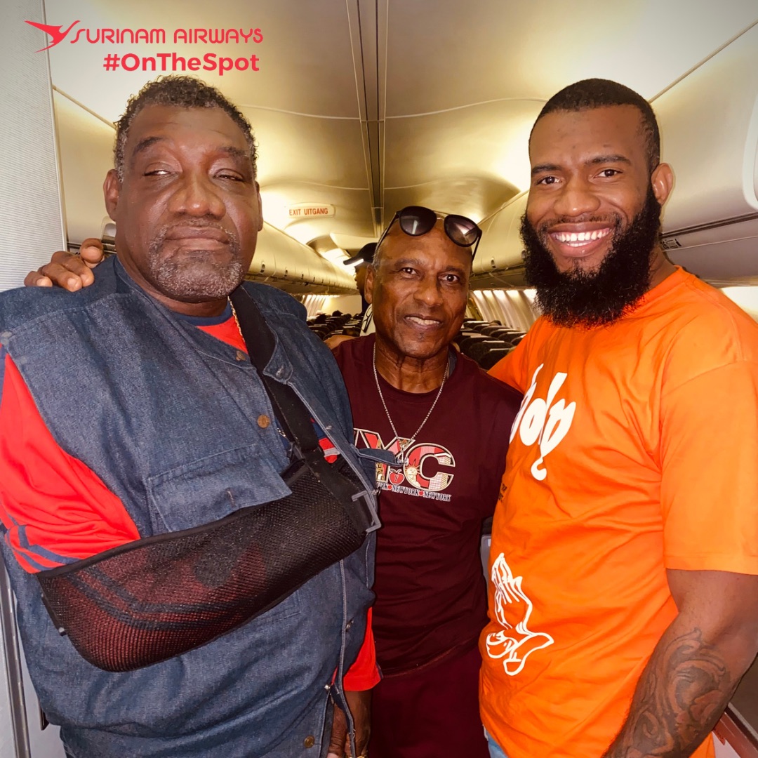 Surinam Airways - It was an honor to have these legends on... | Facebook