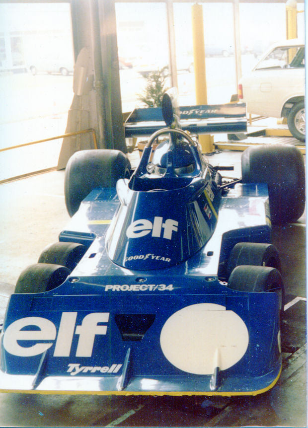 Tyrrell P34 six wheeler car collection