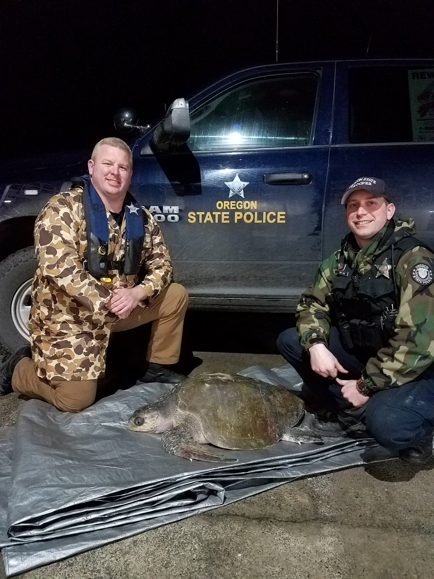 Oregon State Police - Last night, Sr. Trooper Mullins was dispatched to ...