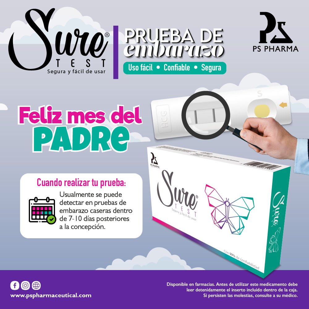 Ps Pharma - Prueba de embarazo rápida, segura y fácil de...