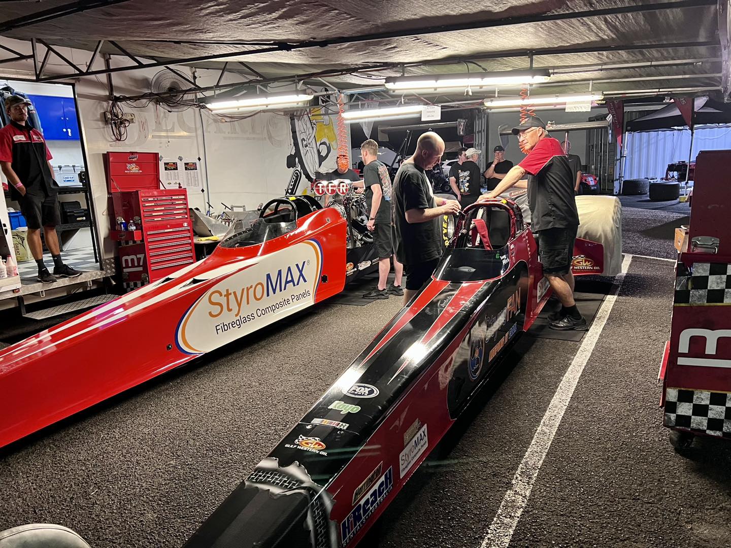 Both dragsters in great shape!... - Team Fletcher Racing | Facebook