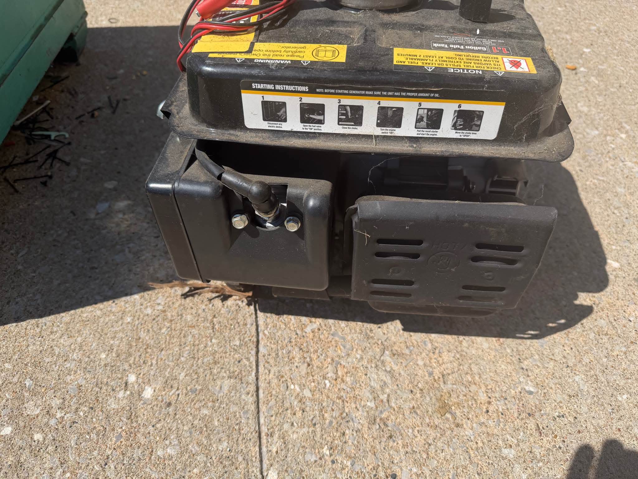 Master Craft portable generator - Miscellaneous Tools - Columbia ...