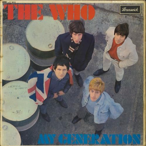 The Who's My Generation first edition on Brunswick