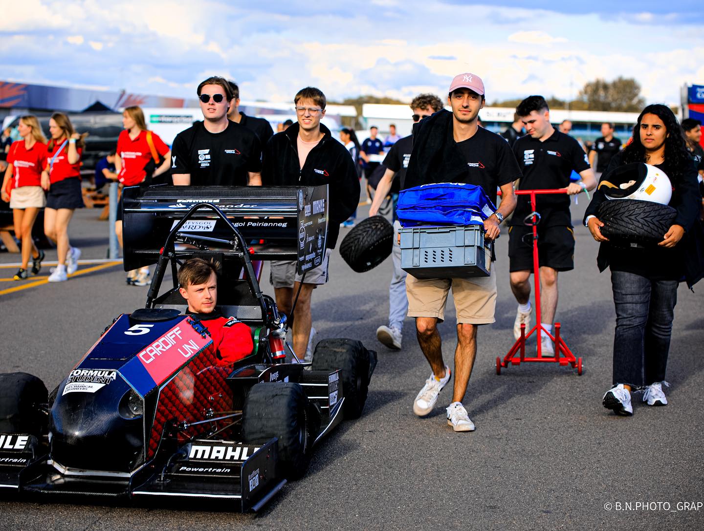 Cardiff Racing - FSUK Day 1: Set up and ready to go…