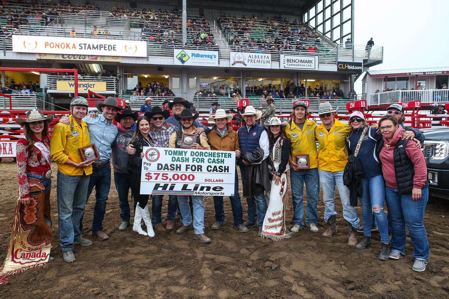 Ponoka Stampede - Congratulations Chanse Vigen and your entire TEAM ...