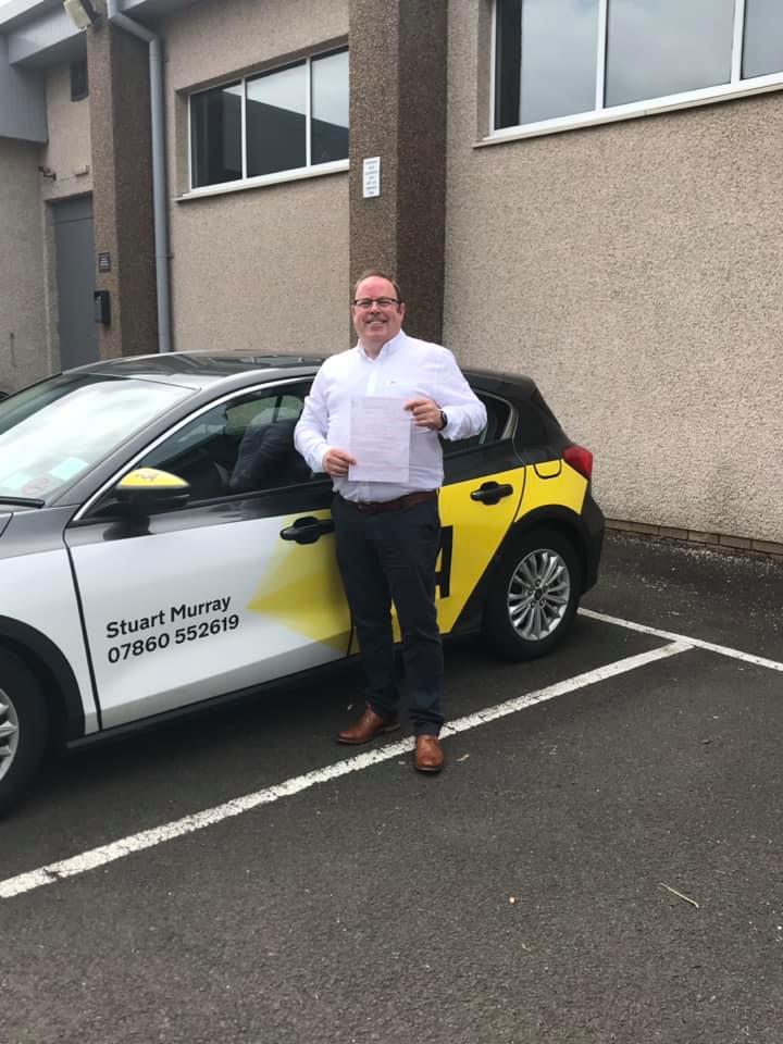 Congratulations to Jim Primrose... - Stuarts Driving School