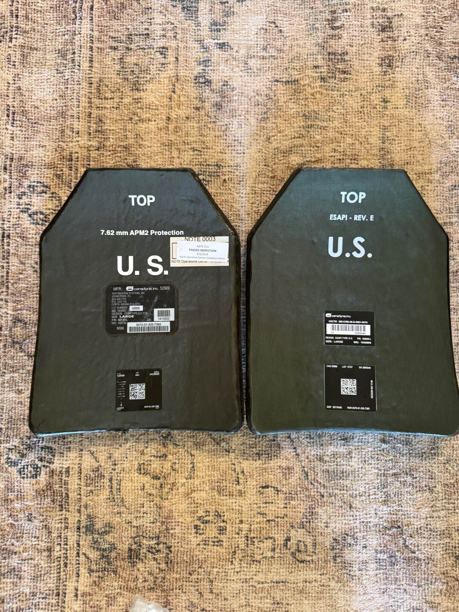 Esapi plates size Large new - Plates - Oceanside, California | Facebook ...