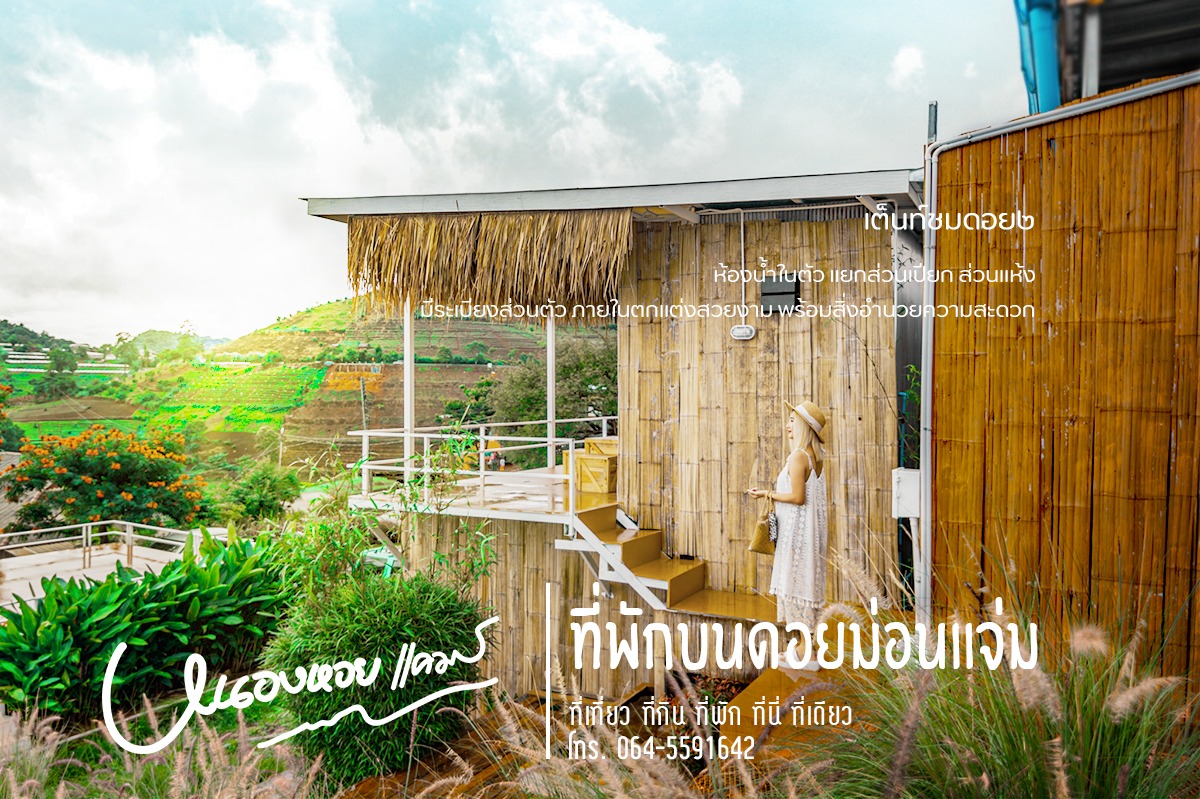เต็นท์ชมด... - หนองหอยแคมป์ ที่พักบนดอยม่อนแจ่มโทร.064-5591642