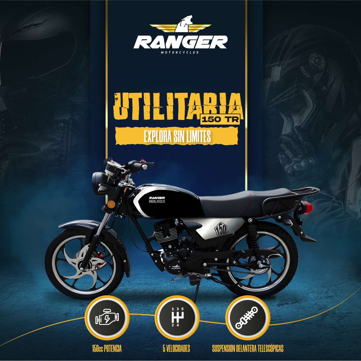 Ranger 150 TR: Explora sin límites.... - Ranger Motorcycles | Facebook