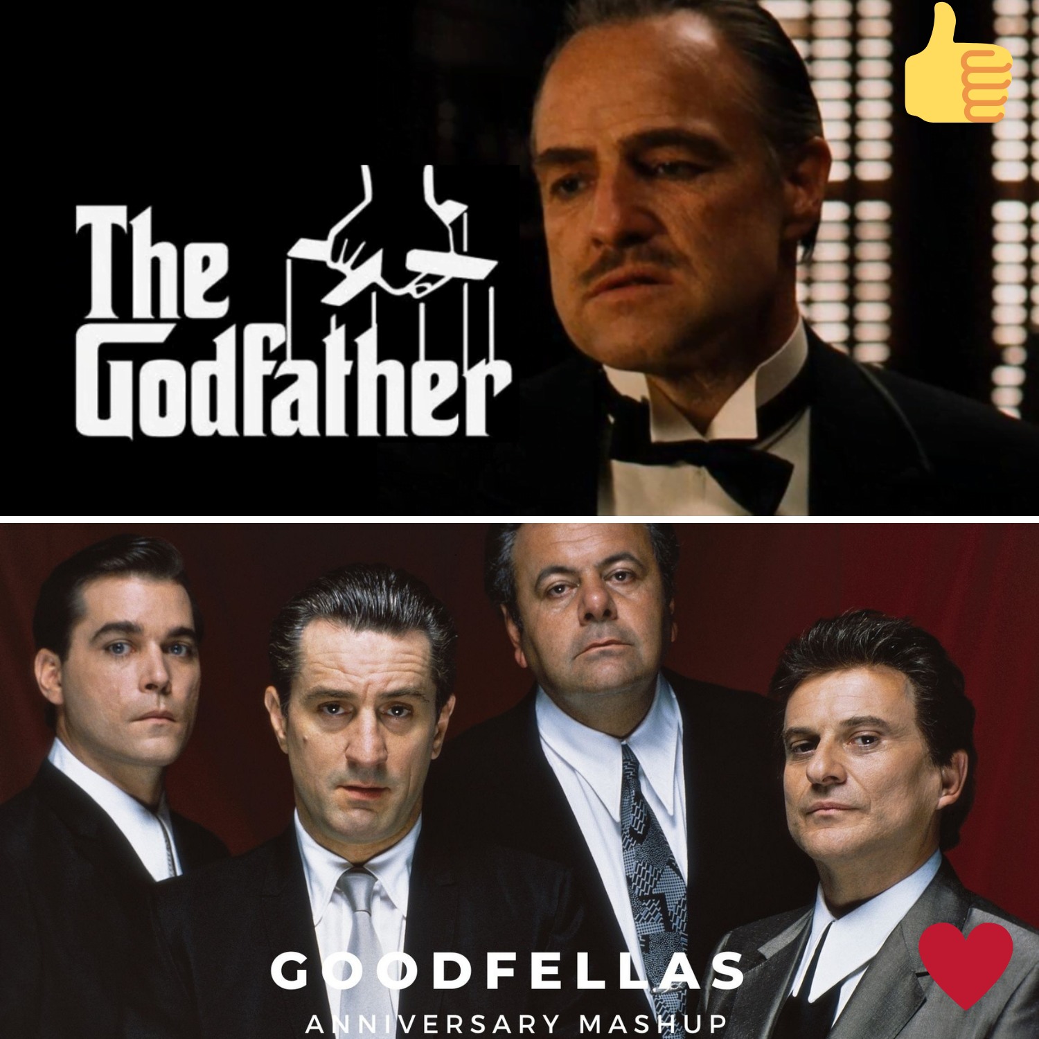 Viral Vibes - 👍The Godfather vs ️Goodfellas 👍 The... | Facebook