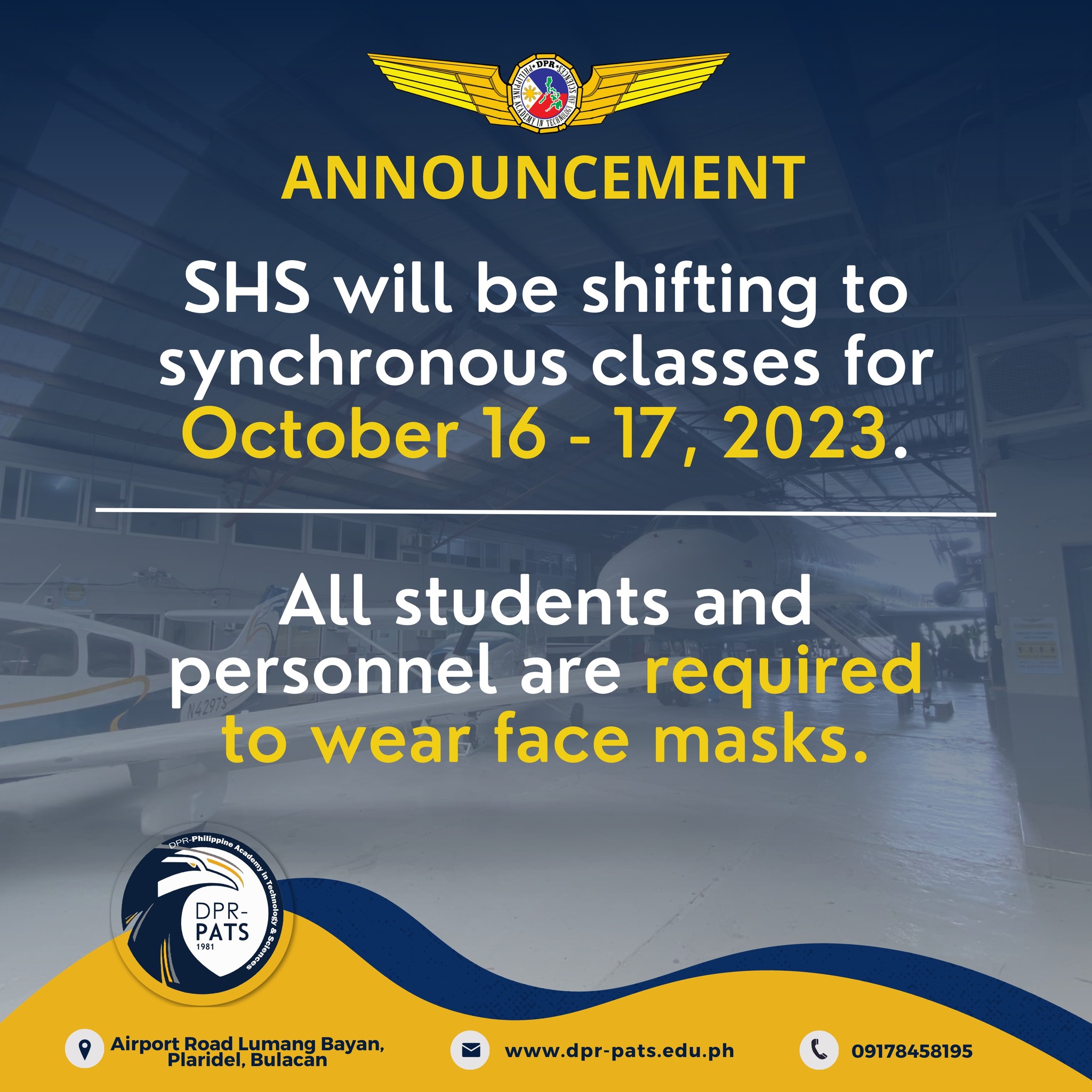 DPR - Kindly adhere to the following guidance and prioritize your ...