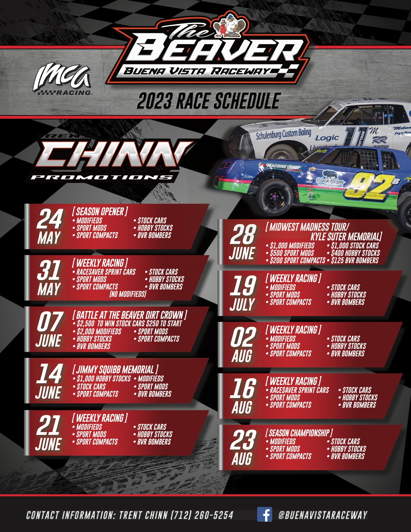 🚨‼️BREAKING NEWS‼️🚨 🏁Here is your... - Buena Vista Raceway