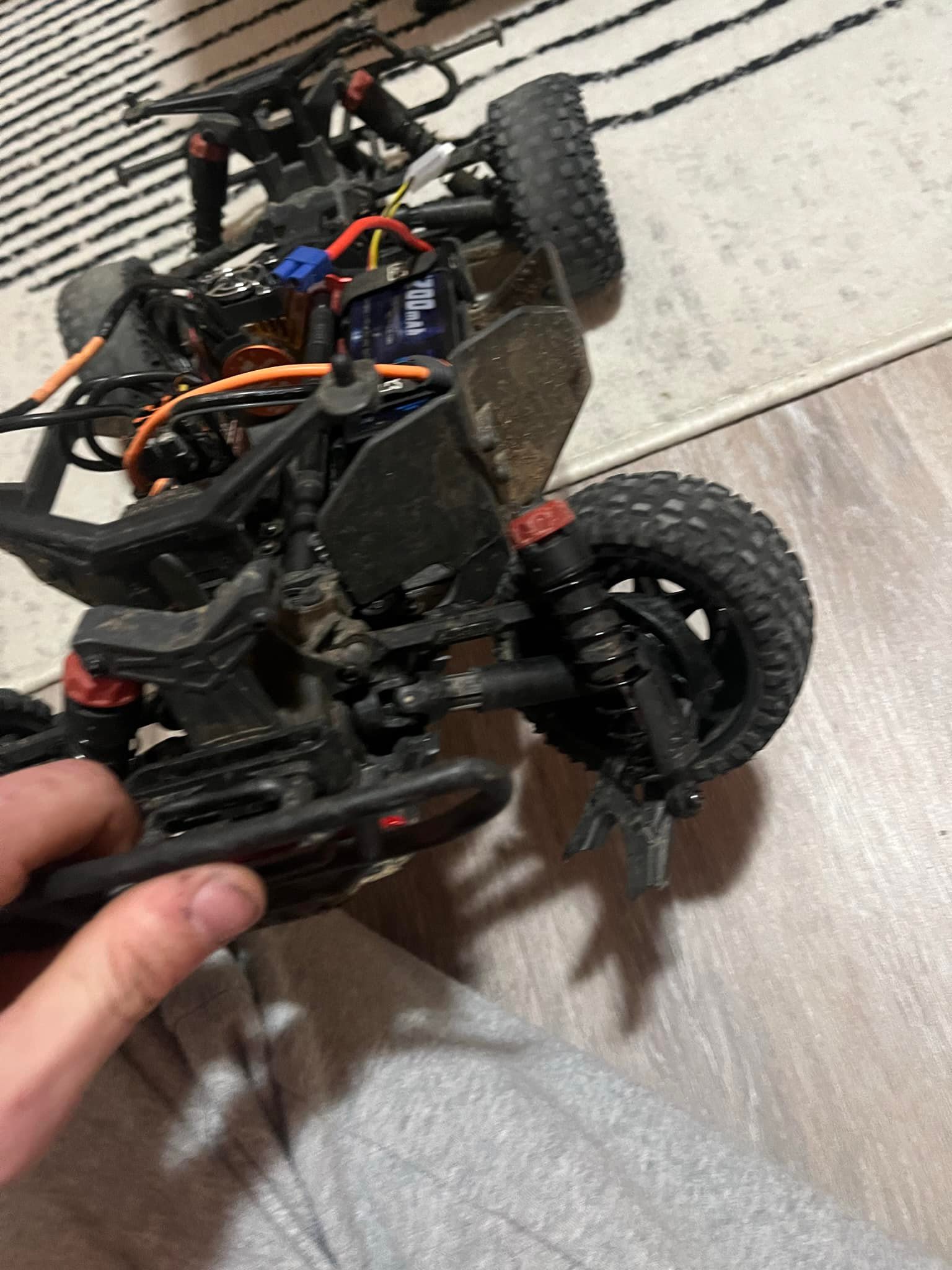 Set parti sterzo Arrma per Mega 3S BLX - Ricambio originale 340179