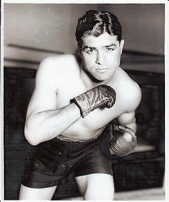 Photo Vintage Originale 1937 - Marcel Thil, Champion De Boxe - Tirage Argentique N&B