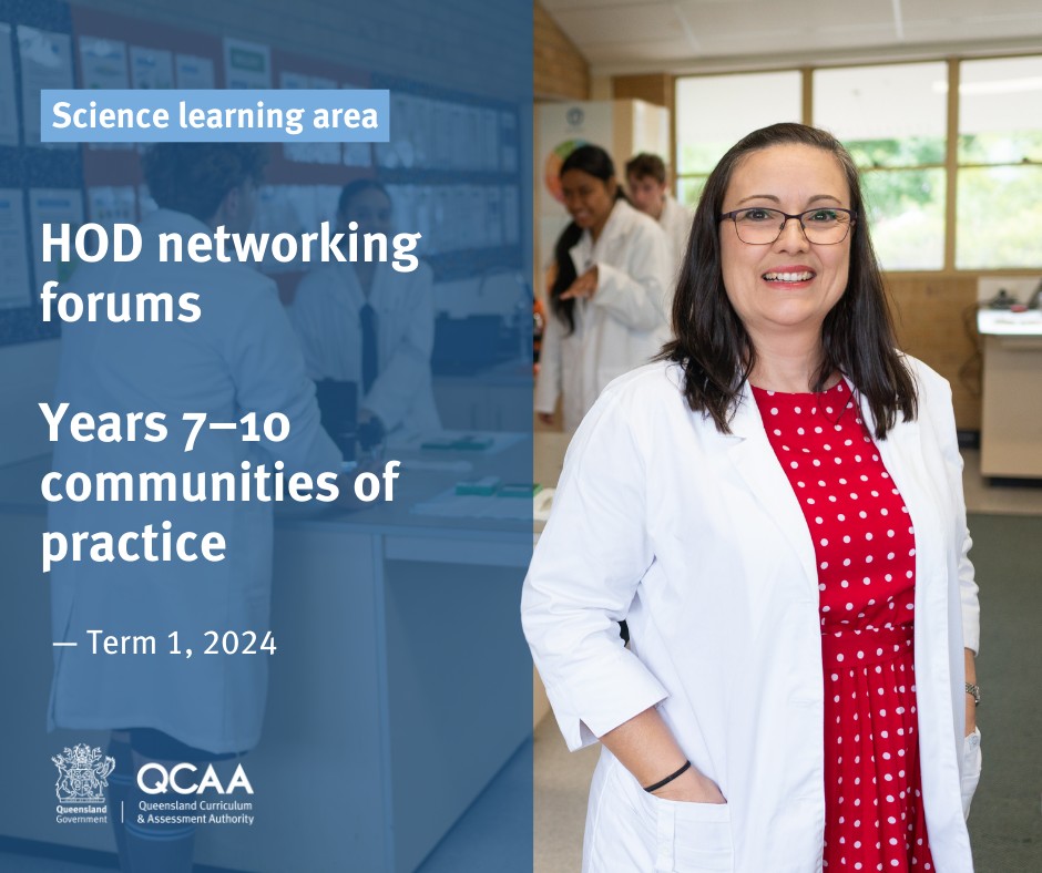 Queensland - Are you a Science HOD or Years 7–10 Science teacher? Join ...