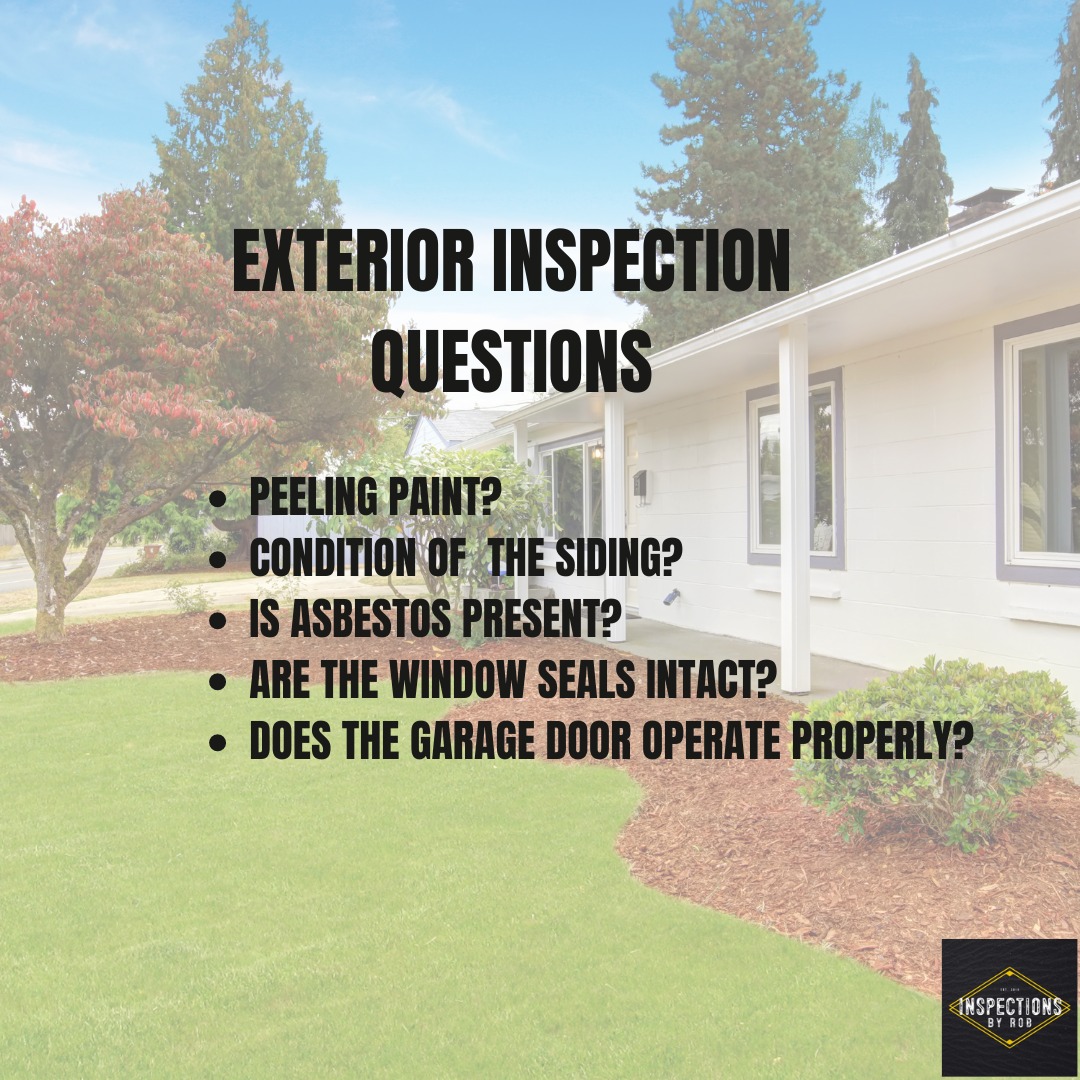 Home Inspection List: The Lot.... - Inspections By Rob
