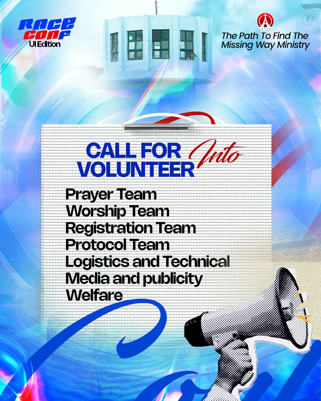 PFMW - CALL FOR VOLUNTEERS🗣️📢 RACE CONFERENCE is here again🤩. We had a ...