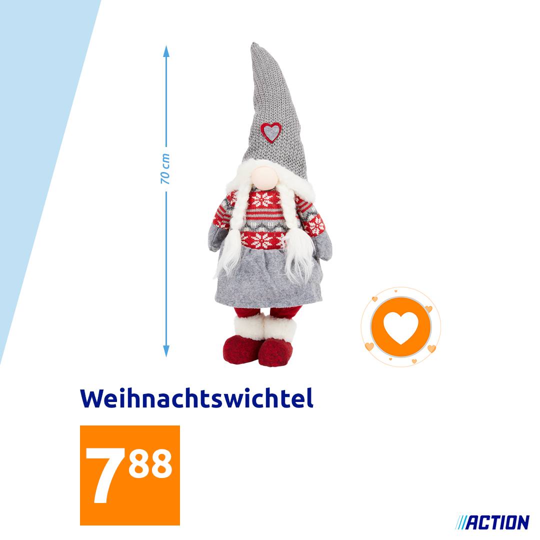 Dieser charmante Weihnachtswichtel ist auf der Suche nach einem warmen Plätzchen! Schenke ihm schon jetzt ein Zuhause, denn derzeit erhältst du den 70 cm großen Wichtel zum kleinsten Preis! 🎄 https
