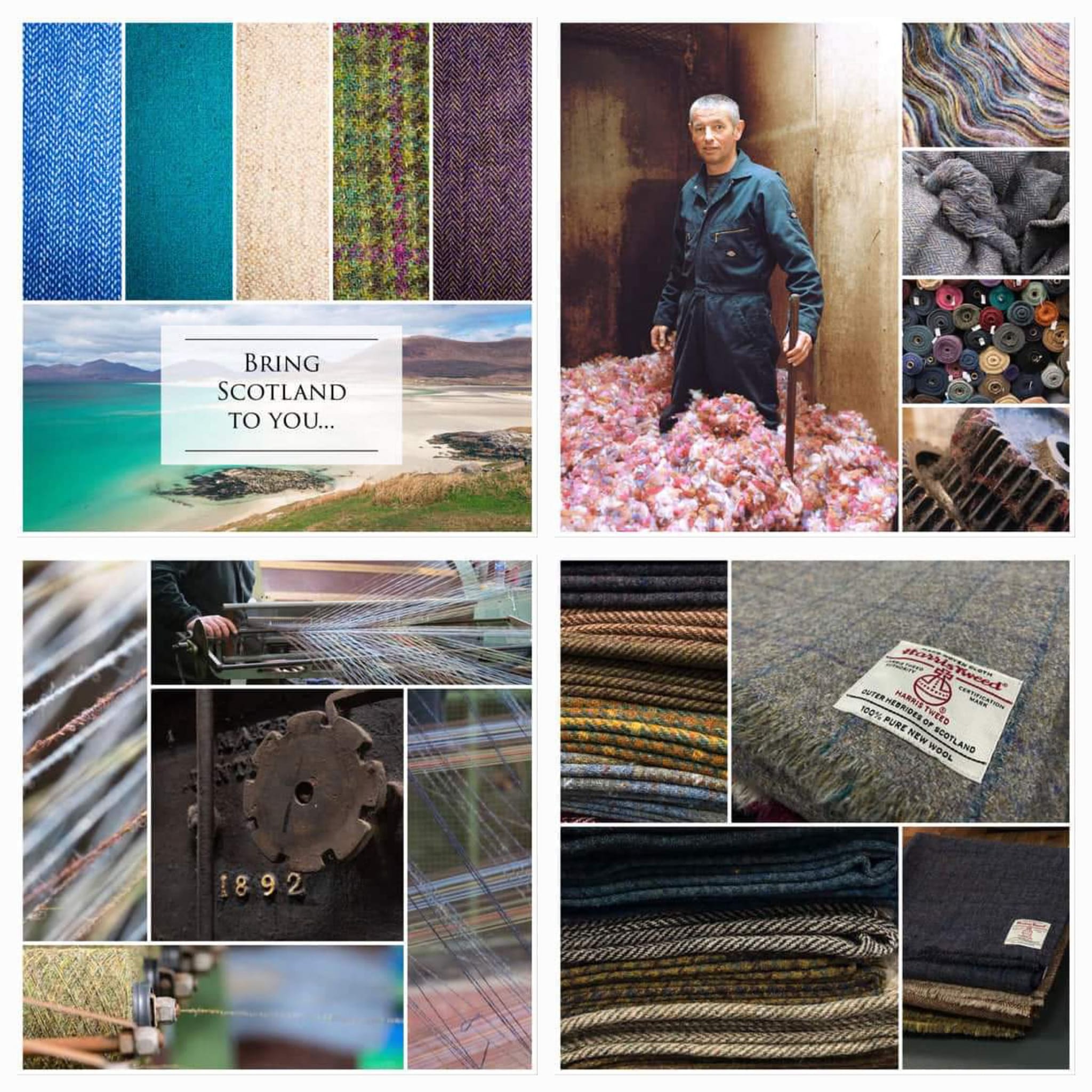 Harris Tweed by Kenneth Mackenzie Ltd