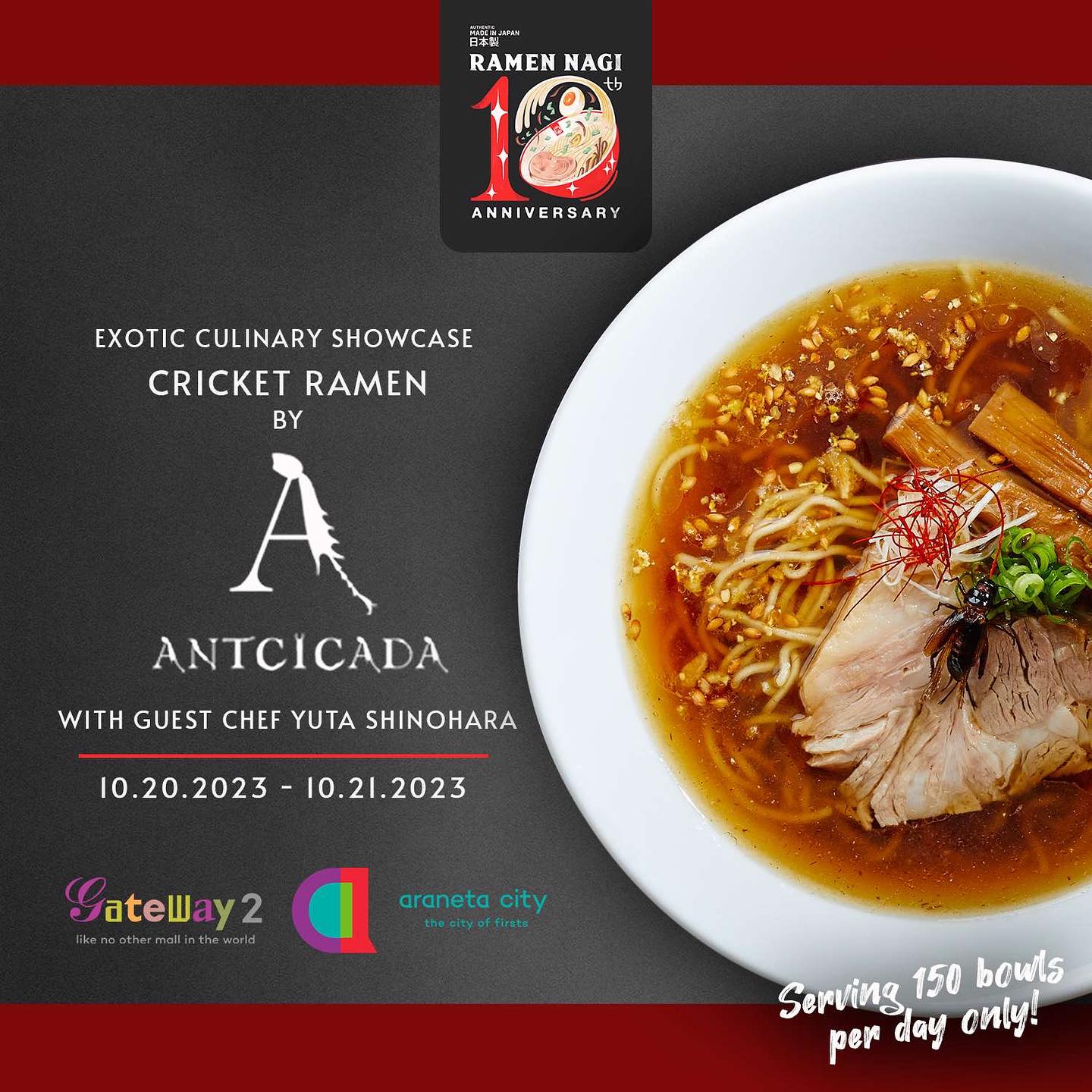 Ramen Nagi PH - Series 2: A kitchen takeover by Chef Yuta...