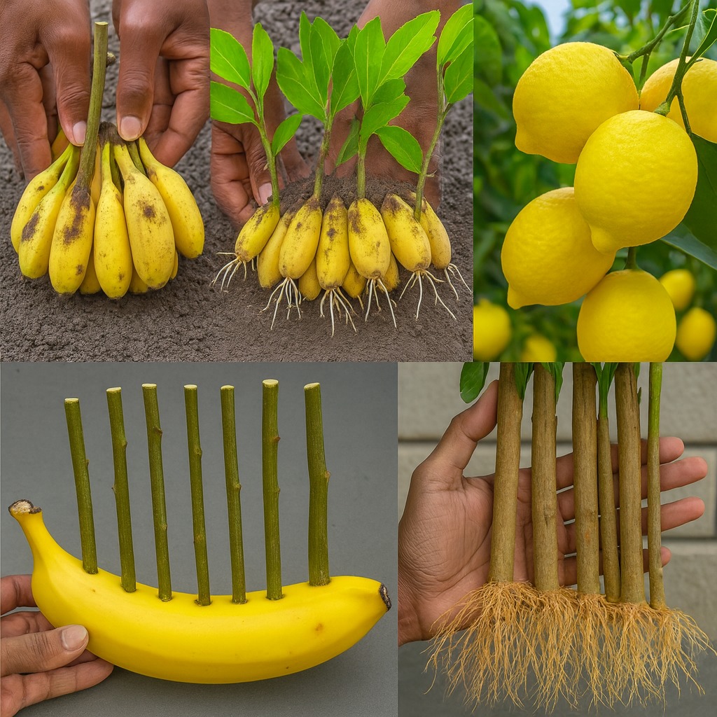 Grow - Propagating Lemon Trees with Bananas: A Natural Rooting Trick ...